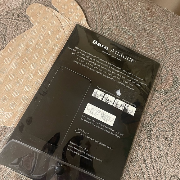 Victoria, secrets, bare attitude, 6 coverage pads tan - Picture 2 of 2